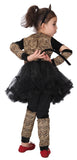 1 x Brand New Licus Girls Leopard Animal Costume Cosplay Costume Children s Dress Halloween Carnival All Saints Day Evening Leopard, 10-12 years  - RRP €31.54