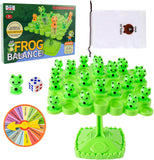 1 x Brand New WJOWWL Frog Balance Game, Two-Player Frog Balance Board Game, Educational Frog Balance Counting Toy, Interactive Parent Child Toy, Montessori Frog Balance Tree Kids Gift - RRP €19.2