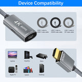 1 x RAW Customer Returns HDMI male to USB-C female with Type-C cable, HDMI input to USB Type C 3.1 output converter, 4K 60 Hz Thunderbolt 3 adapter for MacBook Pro, Mac Air, Microsoft Surface 5, Xreal Air adapter - RRP €29.29