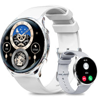 1 x RAW Customer Returns Smart Watch for Women and Men with Bluetooth Call, 1.39 Smartwatch for Women and Men Always on Display, IP67 Waterproof, with Sleep Monitor, Pedometer, Sports Watch for iOS Android Silver  - RRP €41.64