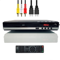 1 x RAW Customer Returns DVD Player for TV, DVD Player with HDMI AV Outputs, DVD Player for All Regions, Supports 1080P Full HD USB Multimedia Player Functions for Home, Remote Control - RRP €46.38