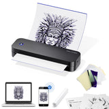 1 x RAW Customer Returns Biomaser Bluetooth Tattoo Printer Tattoo Printer with 20 Sheets Tattoo Stencil A4 Paper Professional Tattoo Stencil Printer Machine, Compatible with iPad Phone PC for Beginner Tattoo Artists - RRP €120.0