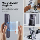 1 x RAW Customer Returns ESR for Samsung Galaxy S24 Ultra Case with Kickstand, Compatible with MagSafe, Magnetic Case for Samsung Galaxy S24 Ultra, 3 Stand Modes, Military Grade Protection, Shockproof Protective Case, Frosted Purple - RRP €24.19