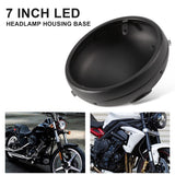 1 x RAW Customer Returns Woodpool for Motorcycle for Rear 7 Inch Modified for an LED for Covers - RRP €19.69