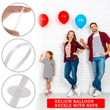 15 x Brand New White balloon closure, 50 pieces balloon closures helium with string, balloon closure, balloon string, balloon ribbon, for wedding party, birthday party - RRP €90.6