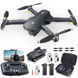 1 x RAW Customer Returns Holy Stone HS175D Foldable GPS Drone with 4K Camera HD, RC Quadcopter with 46 Min. Long Flight Time, Follow-Me, Brushless Motor, Tap-Fly, Point of Interest Altitude Hold Folding Drone for Beginners Adults - RRP €499.99