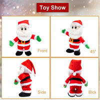 1 x RAW Customer Returns SdeNow Twerking Santa Claus Toy Santa Claus Swinging Singing Dancing Christmas Electric Santa Claus Gift - RRP €27.22