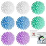 6 x Brand New VEGCOO 8 Washing Balls, Drying Ball, Dryer Ball, Washing Machine Cleaner, For Cleaning All Types of Laundry at Home - RRP €115.2