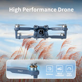 1 x RAW Customer Returns F417 Drones with 2 Professional Cameras, Foldable Drone with 4K Camera, FPV Drones 5GHz WiFi Transmission for Adults, HD Brushless Motor Drone, Headless Mode for Beginners, 3D Flip, 2 Batteries - RRP €74.99