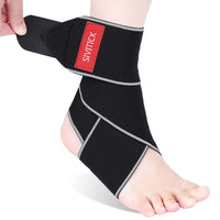 1 x RAW Customer Returns SIVITICK Sprain Ankle Brace Stabilizing Ankle Protector Adjustable Compression Ankle Protection for Sports - RRP €7.43