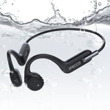 1 x RAW Customer Returns IFECCO Bone Conduction Headphones Bluetooth 5.3 - IPX8 Waterproof Wireless Swimming Headphones with 32G MP3 Player, Integrated Microphone for Sports, Running, Cycling - RRP €69.98