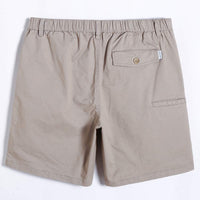 1 x RAW Customer Returns MaaMgic Men s Chino Shorts Bermuda Shorts 7 Essentials men s shorts made of 98 cotton casual work trousers Elastic waistband with multi-pockets Regular fit for men, summer, khaki, 34 - RRP €24.91