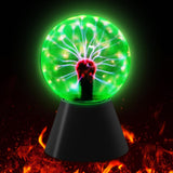 1 x RAW Customer Returns Riserva Plasma Ball 5 Inch Plasma Ball Light Magic Sphere Lighting Crystal Lamp For Kids, Party, Decorations, Bedroom, Home Gifts Green Light  - RRP €19.9