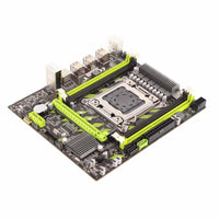 1 x RAW Customer Returns 2011 computer mainboard, desktop PC motherboard support DDR3 REG ECC memory, RTL8111H-100M network card, full board semiconductor capacitor design, SATA3.0 support for graphics card - RRP €62.22