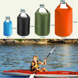 1 x RAW Customer Returns 10 l20 l40 l70 LWaterproof Dry Bag,Lightweight Canoe Bags,Storage Bags,Dry Sacks,Waterproof Bags for Kayak,Rafting,Boating,Hiking,Camping,Travel,Fishing,Sea, - RRP €32.4