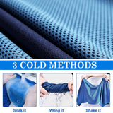 1 x Brand New stillwen 4 PCS Cooling Sports Towel, Ice Towels, Gym Towel, Cooling Towel Set, Cooling Towel Microfiber for Yoga, Beach, Golf, Travel, Gym, Sports, Camping 11.81x39.3in  - RRP €20.4