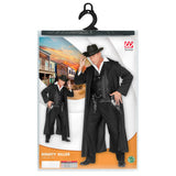 1 x RAW Customer Returns Widmann - Costume Bounty Killer, Coat and Vest, Bounty Hunter, Cowboy, Wild West, Theme Party, Carnival - RRP €34.52