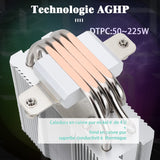 1 x RAW Customer Returns Thermalright AssassinX120 SE ARGB CPU Air Cooler, AX120 SE ARGB, 4 Heat Pipes, TL-C12C-S PWM Quiet Fan CPU Cooler with S-FDB Bearing, For AMD AM4 Intel 1700 1150 1151 1200, Compatible with Desktop - RRP €19.27