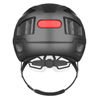 1 x RAW Customer Returns Bicycle helmet men, women helmet with magnetic visor, removable sun protection cap and size adjuster, black helmet for e-bikes, mountain bikes and city bikes M-safety glasses  - RRP €42.54