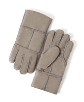 2 x Brand New YISEVEN Men s Durable Sheepskin Mittens Lambskin Gloves Mittens Sherpa Fur Flip Cuff Thick Wool Lined and Heated Warm for Winter Cold Weather Dress Driving, Taupe Suede L - RRP €53.08