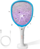 1 x RAW Customer Returns Electric Fly Swatter, 2 in 1 USB Electric Mosquito Fly Catcher Insect Killer LED Lighting, for Home, Outdoor - RRP €19.01