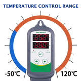 1 x RAW Customer Returns Inkbird ITC-308 220V Digital Thermoregulator Temperature Controller Thermostat Control with Heating and Cooling for Homebrew, Breeding, Greenhouse - RRP €38.99