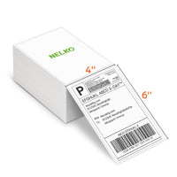 1 x RAW Customer Returns Direct Mail Thermal Labels 500 Pack Fan-Fold Labels , Nelko Thermal Labels for Thermal Label Printer, Compatible with Nelko PL70E, JADENS, PEDOOLO, - RRP €25.99