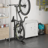 1 x RAW Customer Returns Mimoke Vertical Bike Stand - Freestanding Vertical Bike Storage Stand Indoor - Garage Apartment One Piece  - RRP €53.99