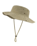 1 x RAW Customer Returns Zylioo 3XL Bush Hat for Large Heads, Oversized Wide Brim Hiking Hat, UV Safari Boonie Hat for Outdoor Fishing Fishing Golf - RRP €20.74