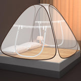 1 x RAW Customer Returns Bed Mosquito Net, Faburo Foldable Mosquito Nets, Pop-up Mosquito Nets for Double Beds, 150 200 150cm, Double Door Zippers Portable Travel Mosquito Nets for Tents - RRP €31.46