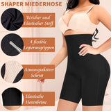 1 x RAW Customer Returns YARRCO Tummy Control Underpants Women s Shapewear Girdle Pants High Waist Figure-Shaping Underwear Leggings Body Shaper Girdle Pants Black, L  - RRP €22.18