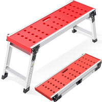 RAW Customer Returns Pallet - KINGRACK Folding Work Platform & KKTONER Square rolling stool office - - 28 Items - RRP €1299.62