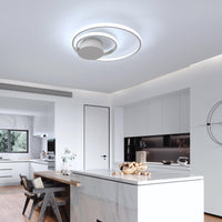 1 x RAW Customer Returns Toolight LED Ceiling Light 32W 3600LM, Modern Cold White 6500K Ceiling Lamp, Round LED Ceiling Light in Acrylic for Bedroom Kitchen Bathroom Living Room Balcony Corridor, 40cm - RRP €29.64