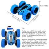 1 x RAW Customer Returns Pup Go 360 Spins Flips RC Stunt Car - Double-Sided 4WD High Speed 2.4GHz Remote Control Racing Car Toy for Kids, 360-Degree Rolling Rotation with LED Lights, Gift for Boys Ages 3 and Up - RRP €21.6