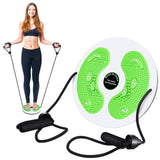 1 x RAW Customer Returns Herefun Twist Waist Disc Balance Board with Drawstring, Tailientwister Fitness, Fitness Device Turntable, Waist Turntable Hip Trainer, Massage Foot Sole Home Fitness Equipment - RRP €20.03