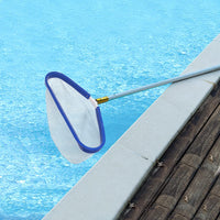 1 x RAW Customer Returns Bseical pool net, pond net fine mesh algae, professional pool net, pool net fine mesh, pool accessories pool cleaning bottom net with aluminum frame, swimming pool skimmer net - RRP €20.99