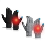 8 x Brand New Touchscreen gloves, winter knitted gloves, 2 pairs of winter gloves, stretch gloves, unisex warm gloves, touchscreen gloves, sports warm gloves for outdoor cycling - RRP €64.4