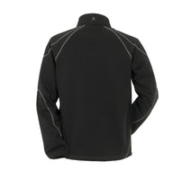 1 x RAW Customer Returns Planam Outdoor Men s Knit Sweat Cozy Troyer Pullover Black Model 3060 Size L - RRP €14.02