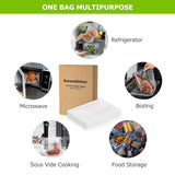 1 x RAW Customer Returns Bonsenkitchen vacuum bags 20x30 cm, 50 bags of professional foil bags for all vacuum sealers, vacuum bags for food, sous vide freezer bags, shrink-wrapped bags, BPA-free - RRP €9.99