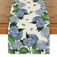 52 x Brand New Artoid Mode Hortensia Summer Flowers Table Runner Seasonal Kitchen Indoor Decor Holiday Party Decoration 40 x 240 cm - RRP €1185.6