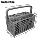 1 x RAW Customer Returns Italdos Dishwasher Basket Universal Cutlery Holder Dishwasher Basket compatible for Bosch Maytag Kenmore Whirlpool - RRP €22.67