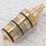 1 x RAW Customer Returns Ocnvlia thermostatic cartridge and handle made of brass for mixer tap shower rod mixer tap shower cartridge mixer tap cartridge mixer tap gold - RRP €24.0