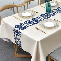 1 x RAW Customer Returns Plenmor Oilcloth tablecloth, plastic tablecloth, weatherproof, wax tablecloth, table cloth, waterproof oilcloth tablecloth, rectangular for kitchens, parties, outdoor tablecloth 0-Rattan, 137 x 185 cm  - RRP €21.55