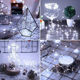 1 x RAW Customer Returns LED Copper Wire Fairy Lights 100M 1000 LEDs, Christmas Lights Waterproof with 8 Modes Outdoor Decorations for Rooms, Indoors, Christmas, Trees, Garden, Party, Wedding, Holiday DIY Decoration, Cold White - RRP €53.1