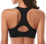 1 x RAW Customer Returns ANGOOL Impact Bra Sports Bra New Sports Bras Bandeau Comfort Comfy - RRP €20.64