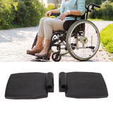 1 x RAW Customer Returns Wheelchair Footrest, 2 Dot Structure Non-slip Footrest, Plastic Pedal, Easy to Install, Replacement Wheelchair Accessory - RRP €32.14