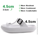 1 x RAW Customer Returns AONETIGER Men s Flip Flops Toe Separator Women s Non-Slip Thick Sole Bathing Shoes Soft Beach Sandals Slippers Cozy Slides White, 40EU  - RRP €22.99