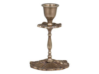 1 x RAW Customer Returns Beautiful brass candle holder by Chic Antique Brass various sizes and models candle holder 71601-13 H11 x 7.5 cm  - RRP €34.08