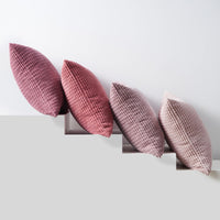 1 x RAW Customer Returns Topfinel cushion cover 50x50 pink set of 4 corduroy grainy gradient cushion covers cushion cover decorative cushion cover sofa cushion couch cushion for sofa bedroom living room balcony children fluffy - RRP €28.31