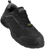 1 x RAW Customer Returns ACE Sapphire work shoes - safety shoes for work - S1-P SRC ESD - black gray - 44 - RRP €45.28